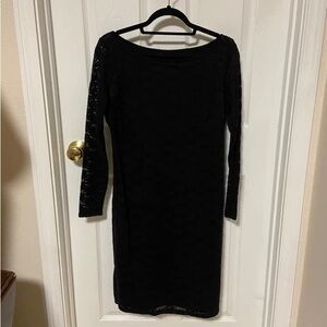 Ingrid & Isabel Women's Boatneck Lace Maternity Dress